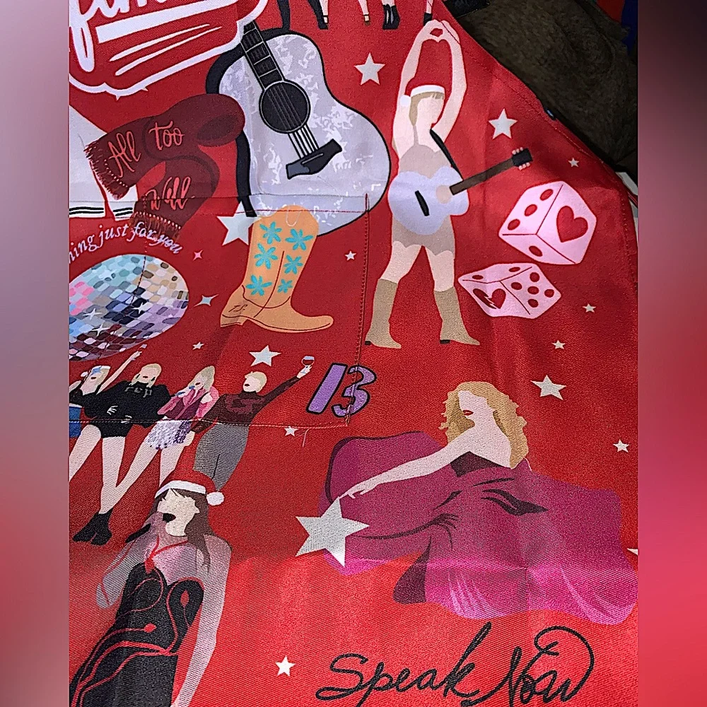 Taylor Swift Inspired Merry Swiftmas Apron O/S New - No Tags Christmas Holiday